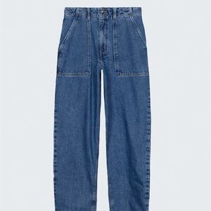 NEW: Finisterre Women's Yarrel Jeans (26R UK size/US 25) Washed Retro Indigo